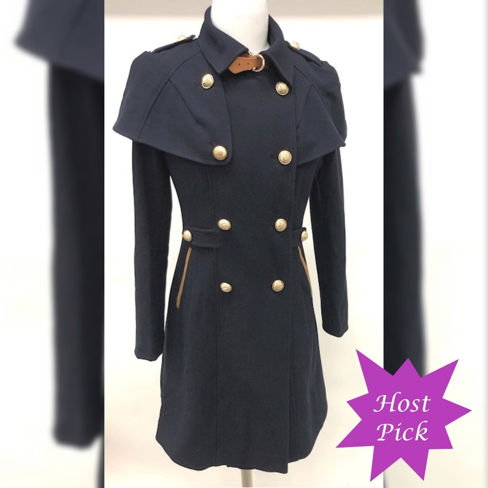 Viscap Navy Style Jacket Size S